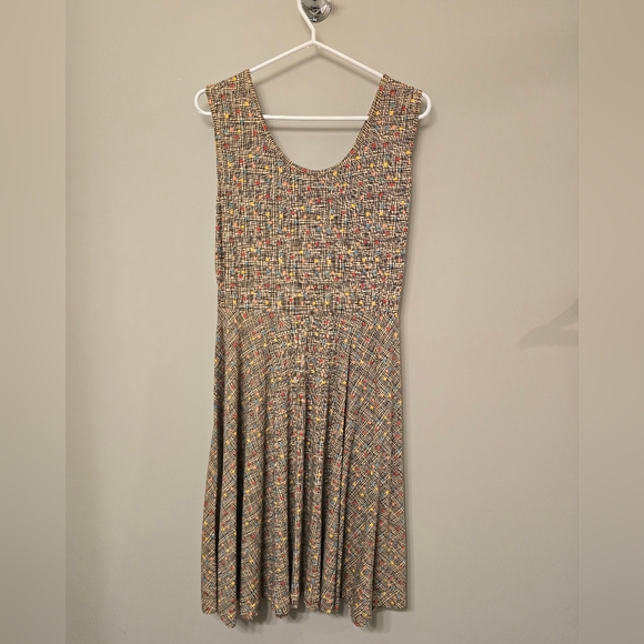 NWOT Effies Heart Colorful Sleeveless Dress | SZ large - Picture 2 of 6